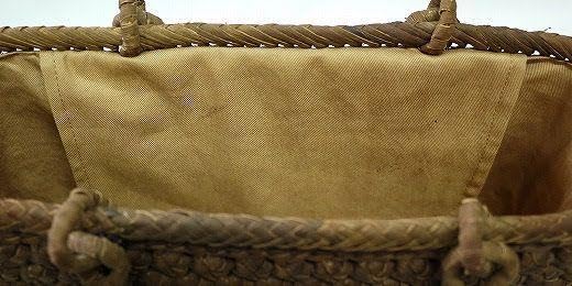 最高級 国産山葡萄 極小玉六角花模様「月に雁」二番皮 国産